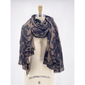 All Saints Spitalfields Wool Oblong Scarf